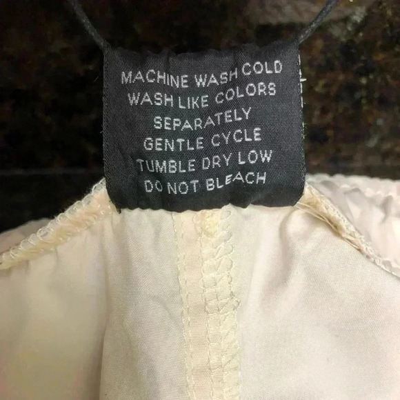 Cream Jump Start Polyester Shorts - Picture 3 of 6